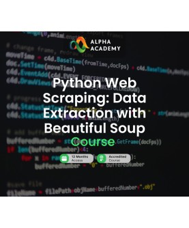 Python Web Scraping: Data Extraction with Beautiful Soup Alpha Academy Code Key GLOBAL